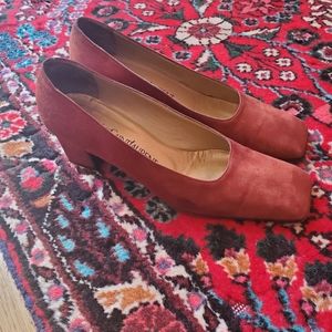 Yves Saint Laurent Square Heels